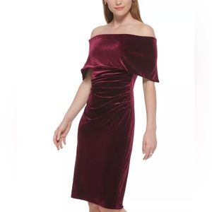 Vince Camuto Popover Cocktail Dress